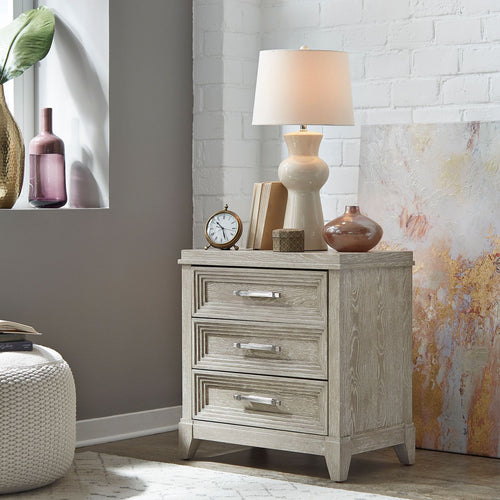 Belmar 3 Drawer Night Stand - Rooms For Less Furniture Outlet