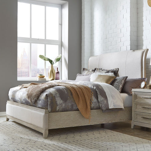 Belmar King Upholstered Bed - Rooms For Less Furniture Outlet