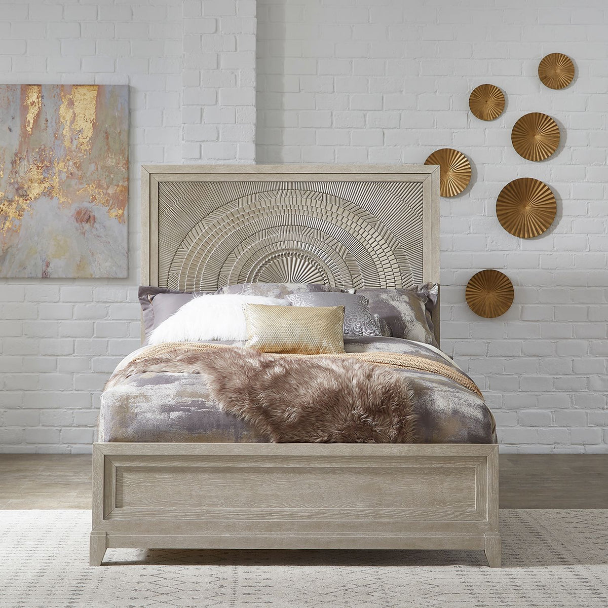 Belmar Queen Panel Bed - Rooms For Less Furniture Outlet