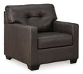 Belziani Oversized Chair & Ottoman - Rooms For Less Furniture Outlet
