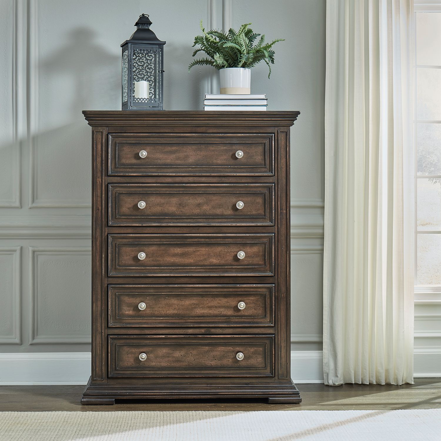 Big Valley 5 Drawer Chest - Rooms For Less Furniture Outlet