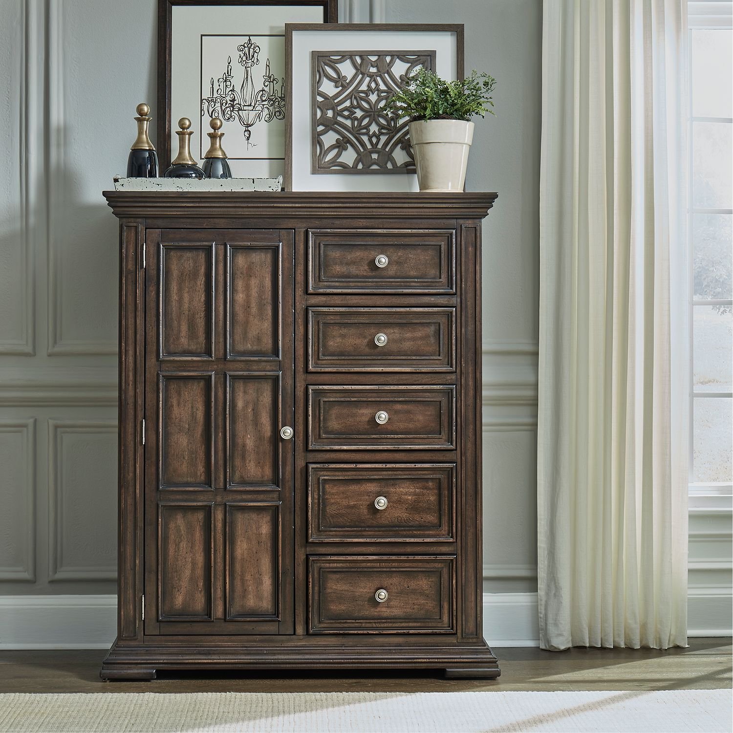Big Valley Door Chest - Rooms For Less Furniture Outlet
