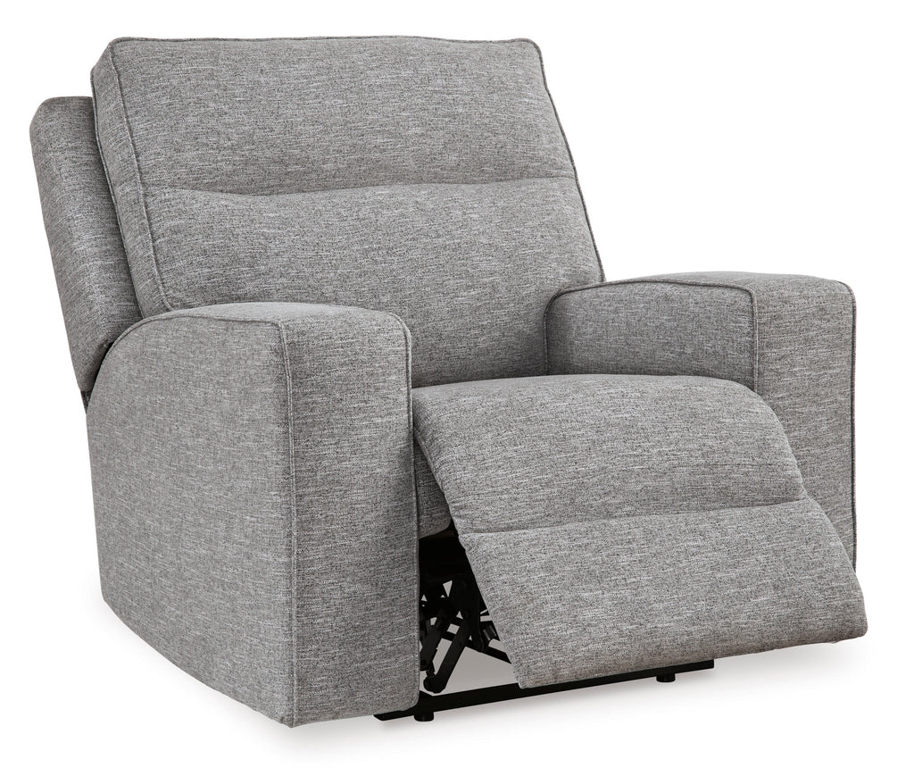 Biscoe Performance Fabric Dual Power Recliner - Rooms For Less Furniture Outlet