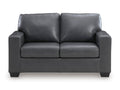 Bolsena Admiral Leather Loveseat - Rooms For Less Furniture Outlet