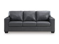 Bolsena Queen Admiral Leather Sofa Sleeper - Rooms For Less Furniture Outlet