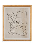 Bound I 20X24H Abstract Framed Under Glass - Rooms For Less Furniture Outlet