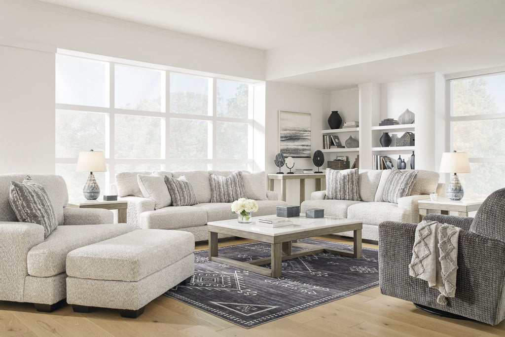 Brebryan Oversized Chair & Ottoman - Rooms For Less Furniture Outlet