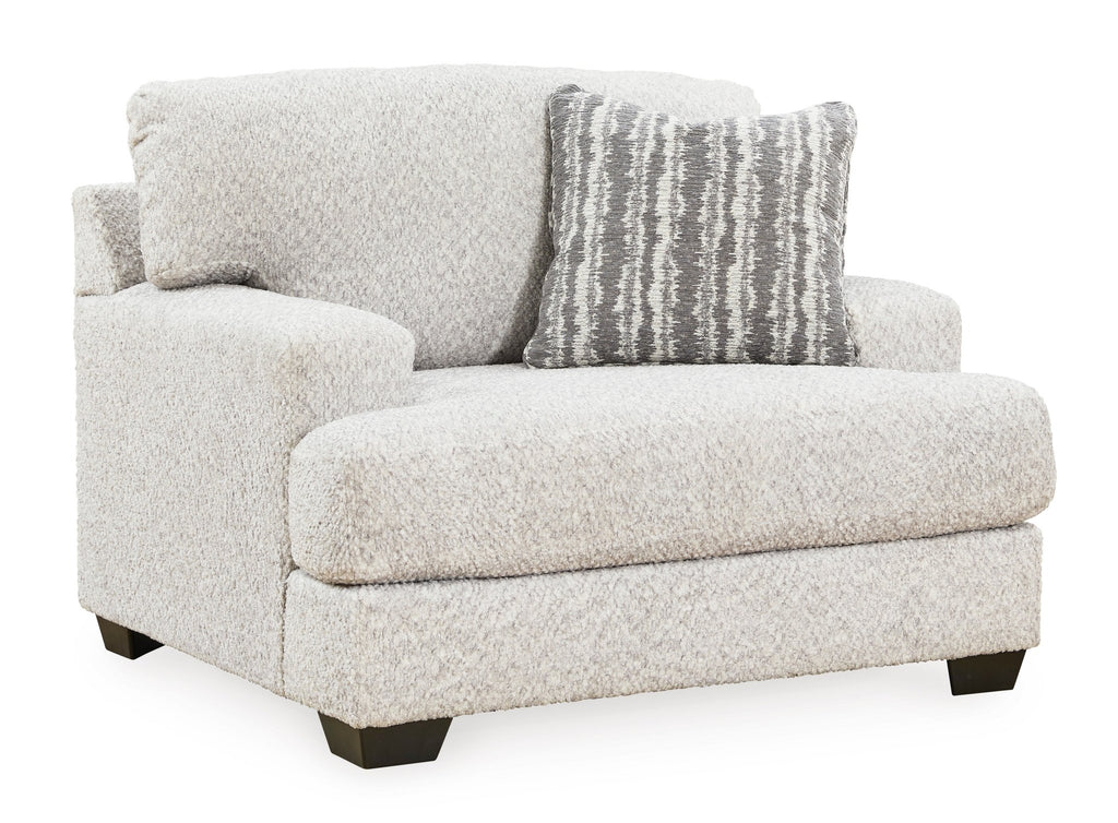 Brebryan Oversized Chair & Ottoman - Rooms For Less Furniture Outlet