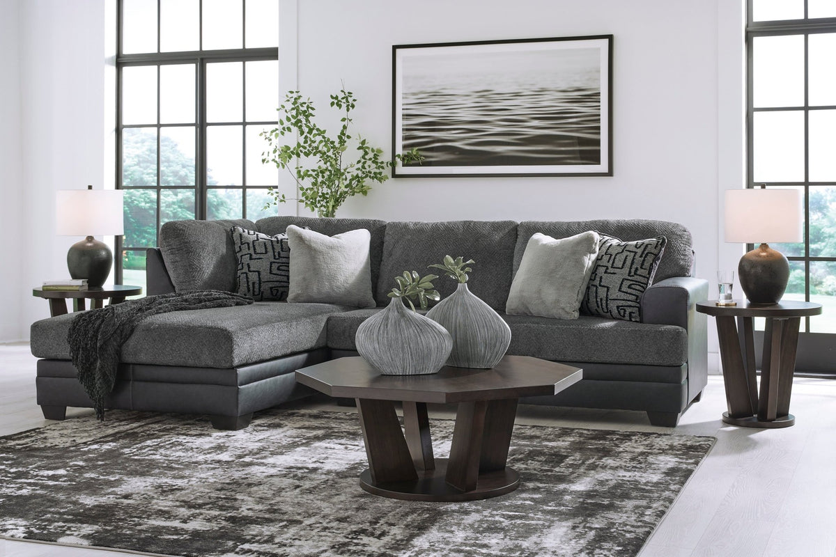 Brixley Pier 2-Piece Sectional with Chaise - Rooms For Less Furniture Outlet
