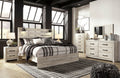 Cambeck King Panel Bed, Dresser, Mirror and Nightstand - Rooms For Less Furniture Outlet