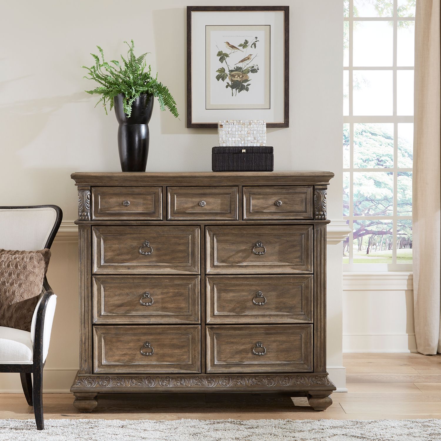Carlisle Court 9 Drawer Chesser - Rooms For Less Furniture Outlet