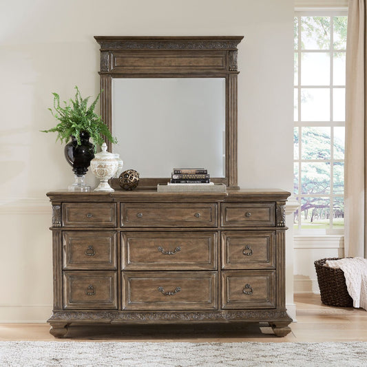 Carlisle Court 9 Drawer Dresser - Rooms For Less Furniture Outlet