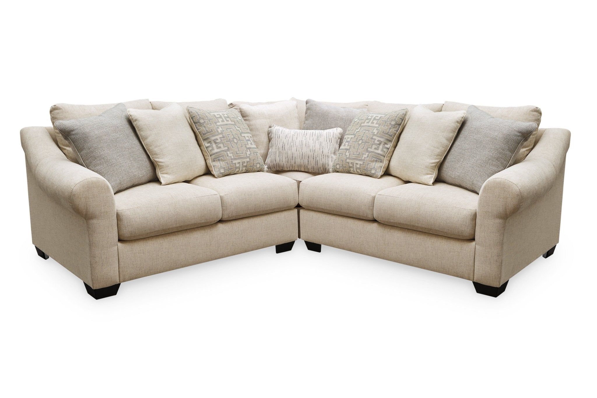 Carnaby 3 - Piece Sectional - Rooms For Less Furniture Outlet