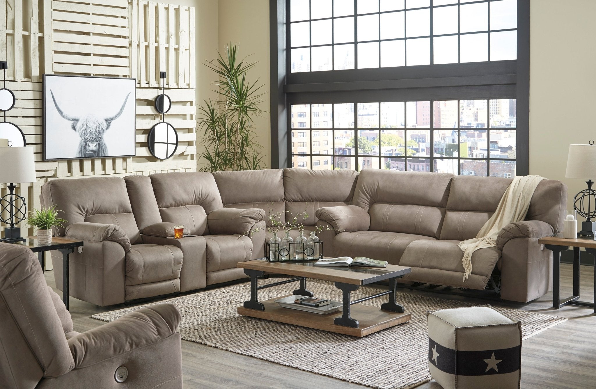 Cavalcade Power Recliner - Rooms For Less Furniture Outlet