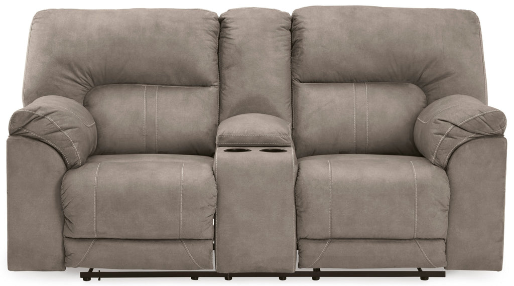 Cavalcade Power Reclining Loveseat - Rooms For Less Furniture Outlet