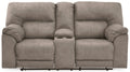 Cavalcade Power Reclining Loveseat - Rooms For Less Furniture Outlet