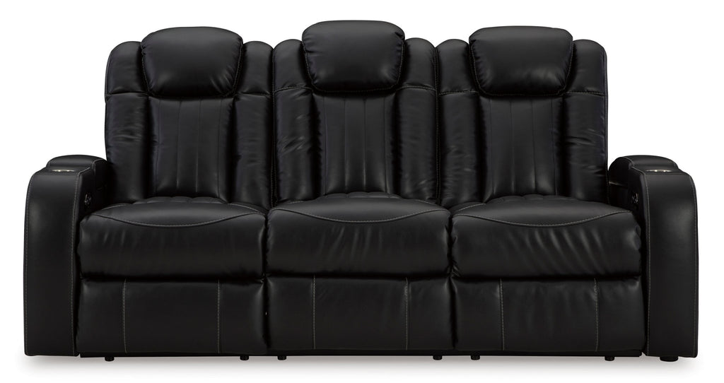 Caveman Den Dual Power Reclining Sofa - Rooms For Less Furniture Outlet