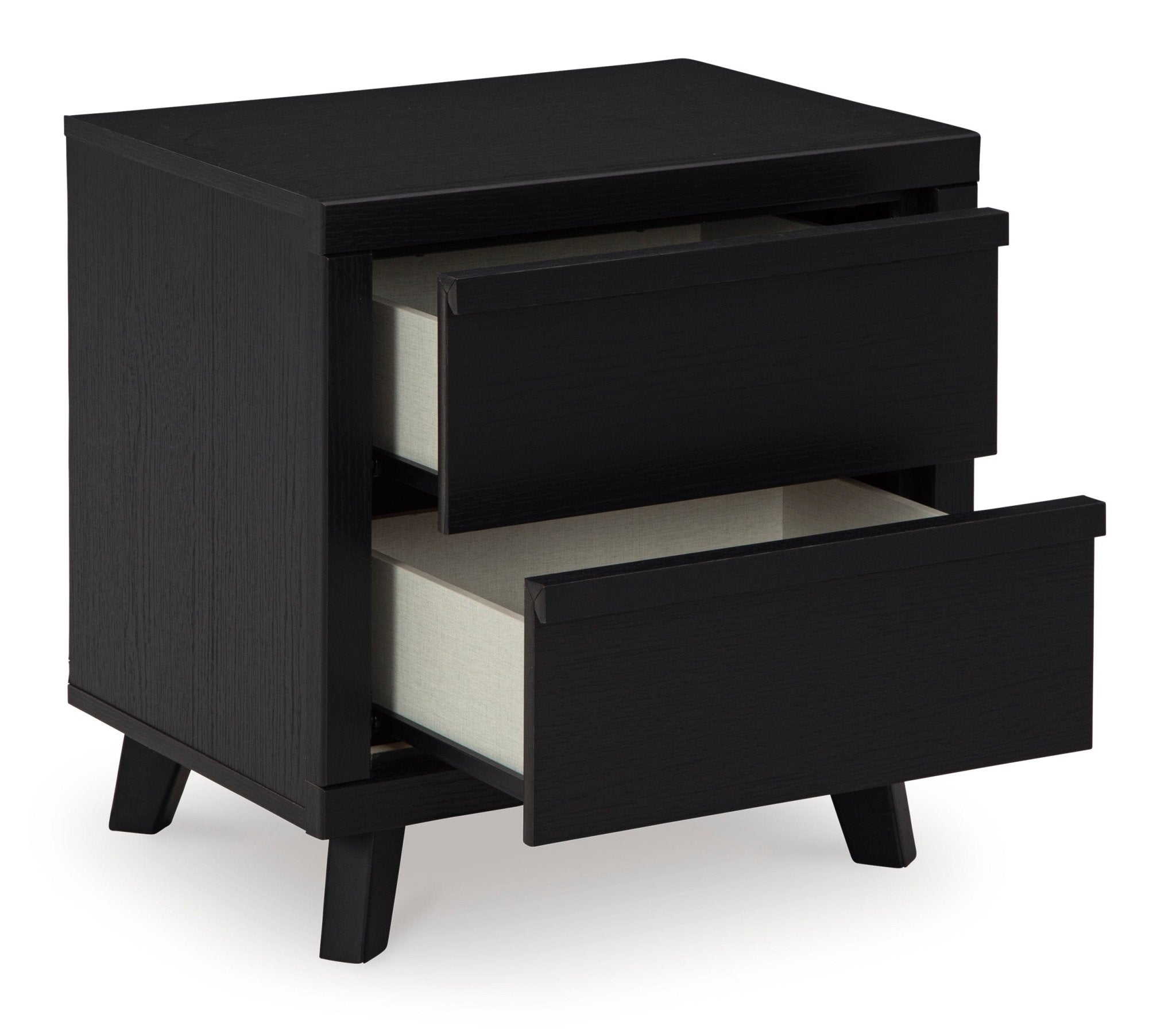 Danziar 22" 2 Drawer Charging Nightstand - Rooms For Less Furniture Outlet