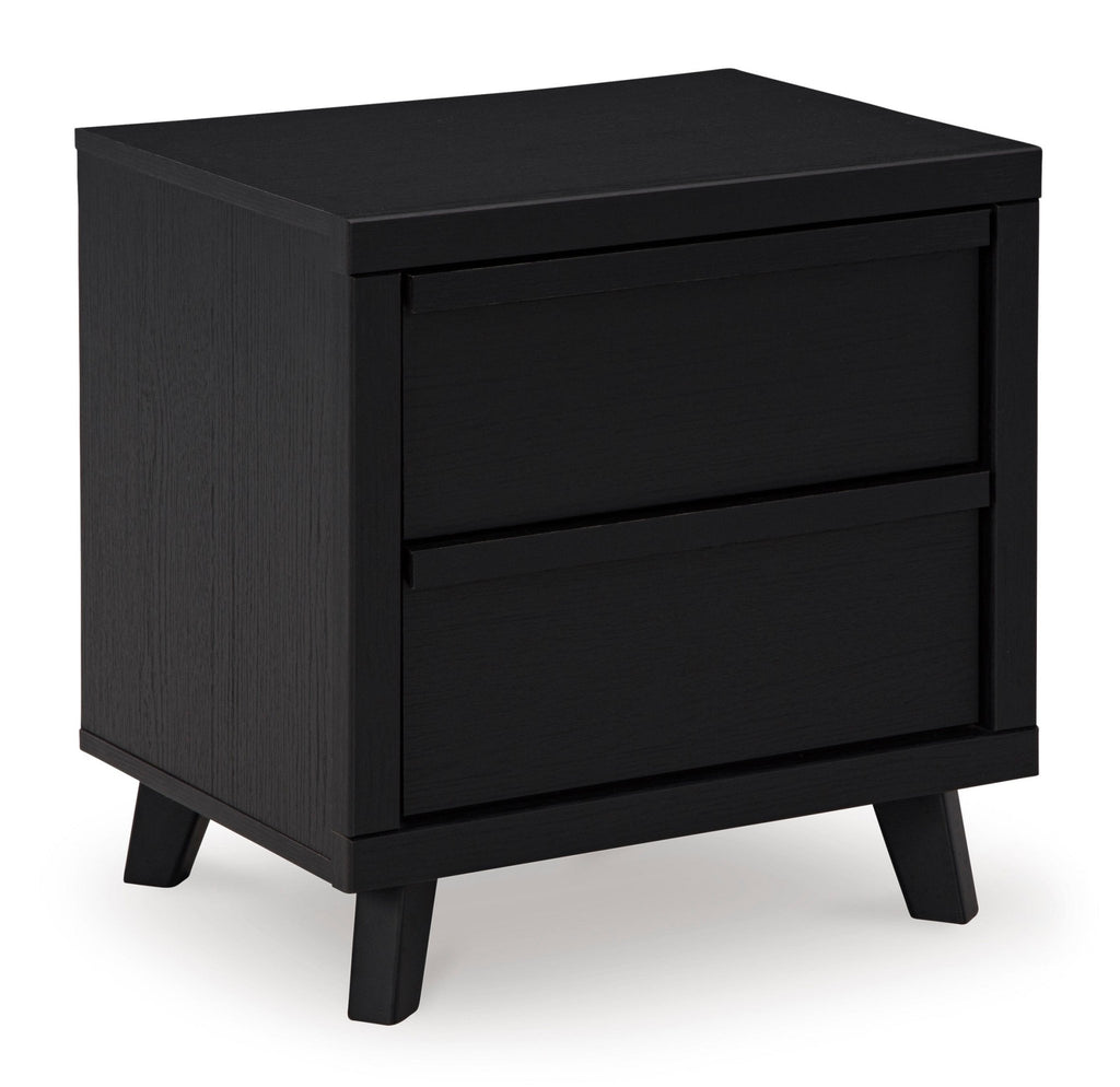 Danziar 22" 2 Drawer Charging Nightstand - Rooms For Less Furniture Outlet