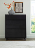 Danziar 5 Drawer Wide Chest - Rooms For Less Furniture Outlet