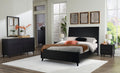 Danziar Queen Panel Bed with Mirrored Dresser - Rooms For Less Furniture Outlet