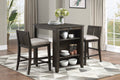 Daye 3pc Counter Height Dining Set - Rooms For Less Furniture Outlet