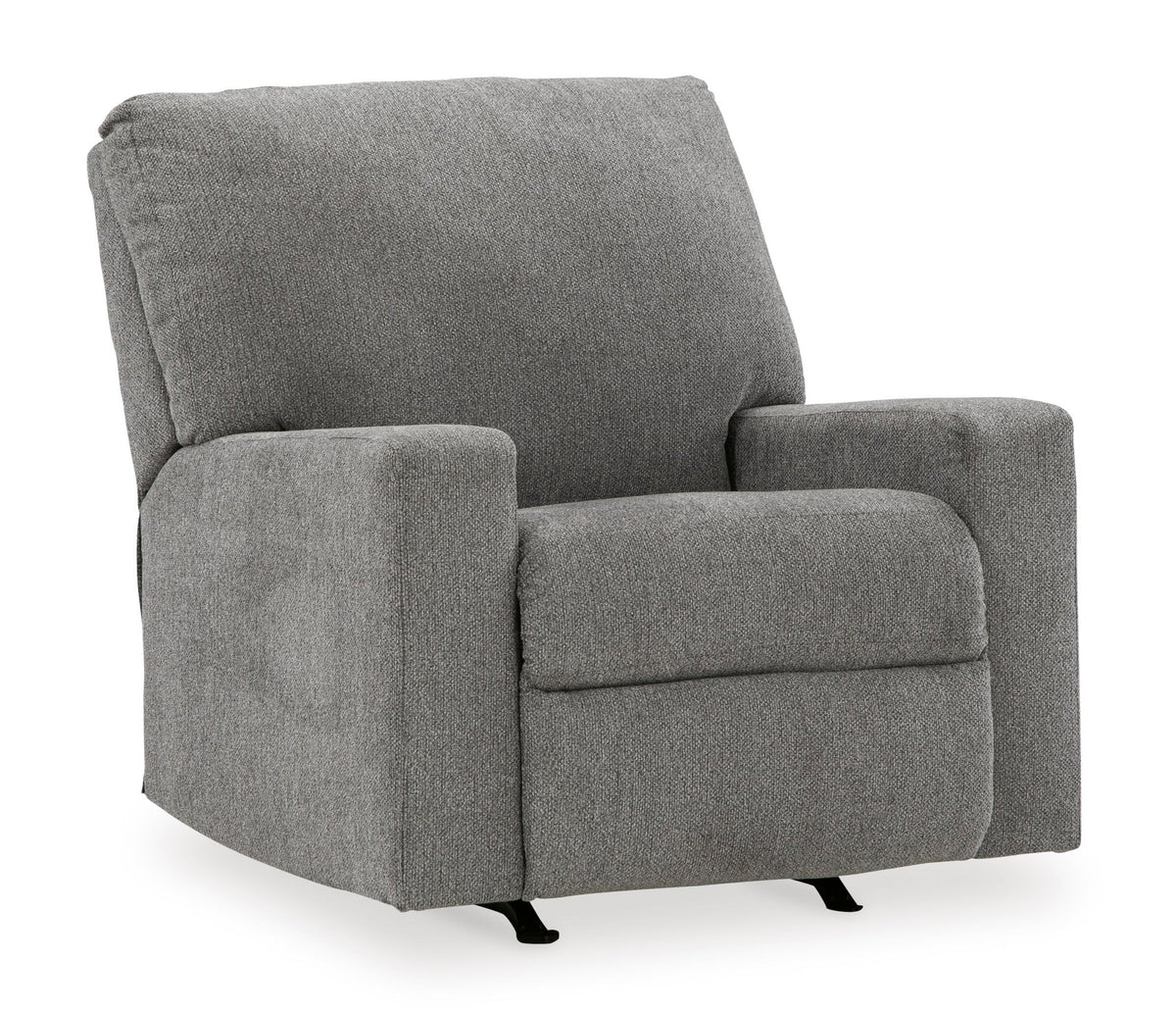 Deltona Graphite Manual Rocker Recliner - Rooms For Less Furniture Outlet