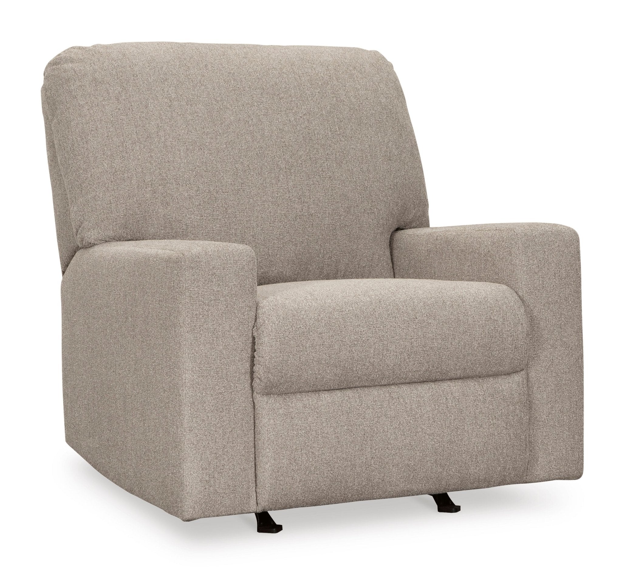Deltona Parchment Manual Rocker Recliner - Rooms For Less Furniture Outlet