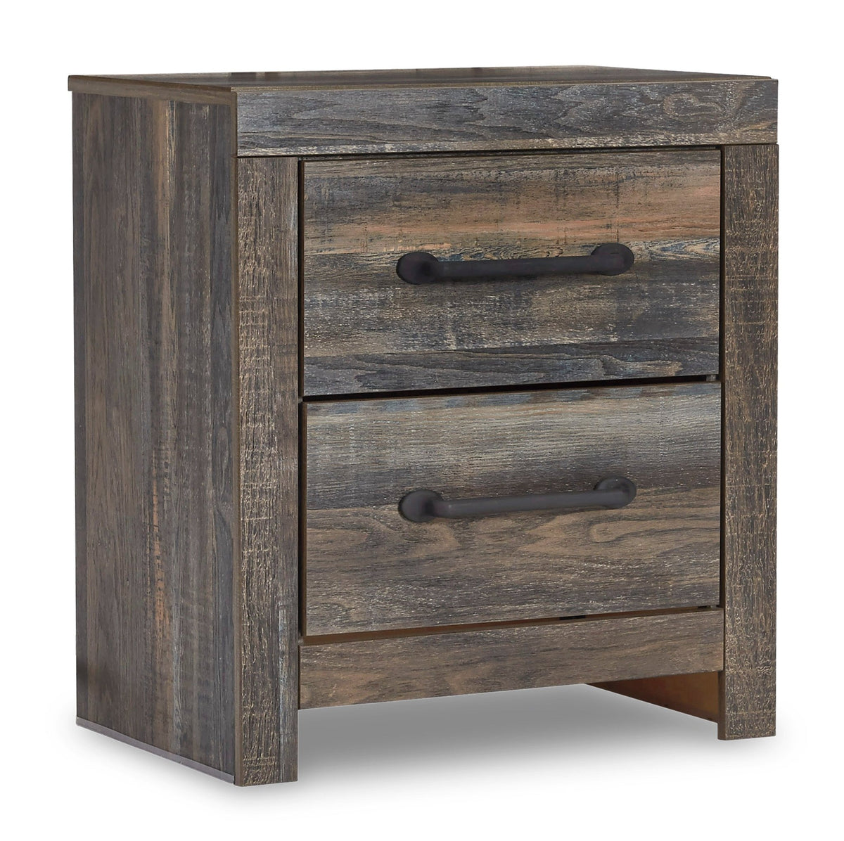 Drystan 22" 2 Drawer Charging Nightstand - Rooms For Less Furniture Outlet