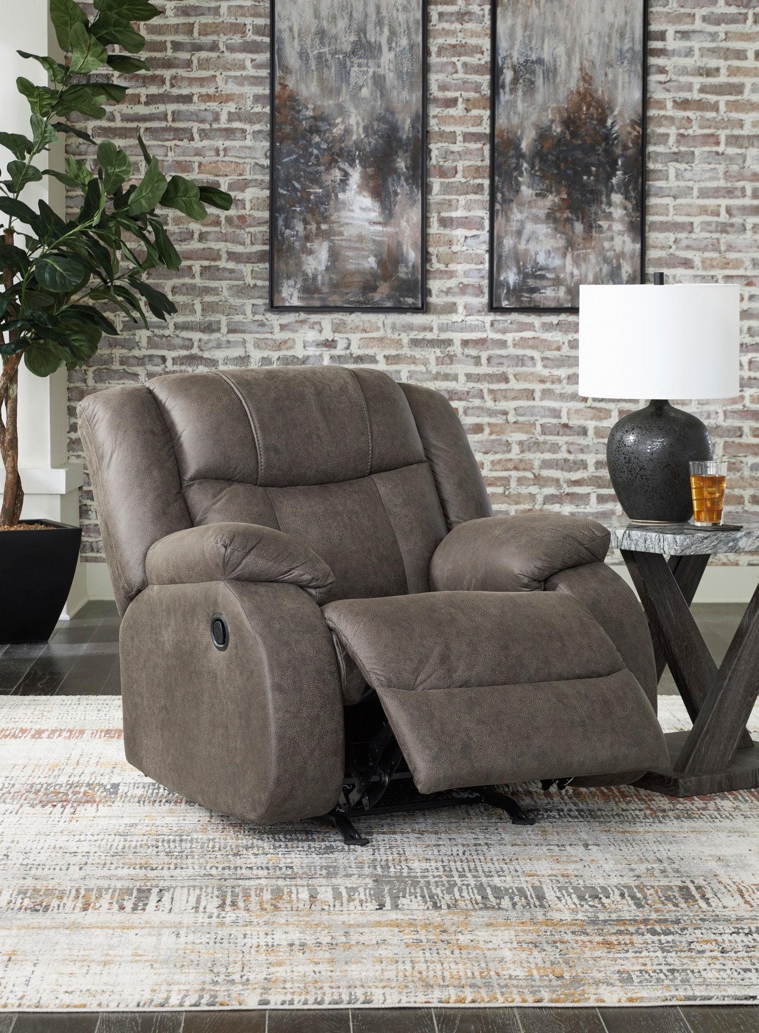 First Base Recliner - Rooms For Less Furniture Outlet