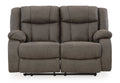 First Base Reclining Loveseat - Rooms For Less Furniture Outlet