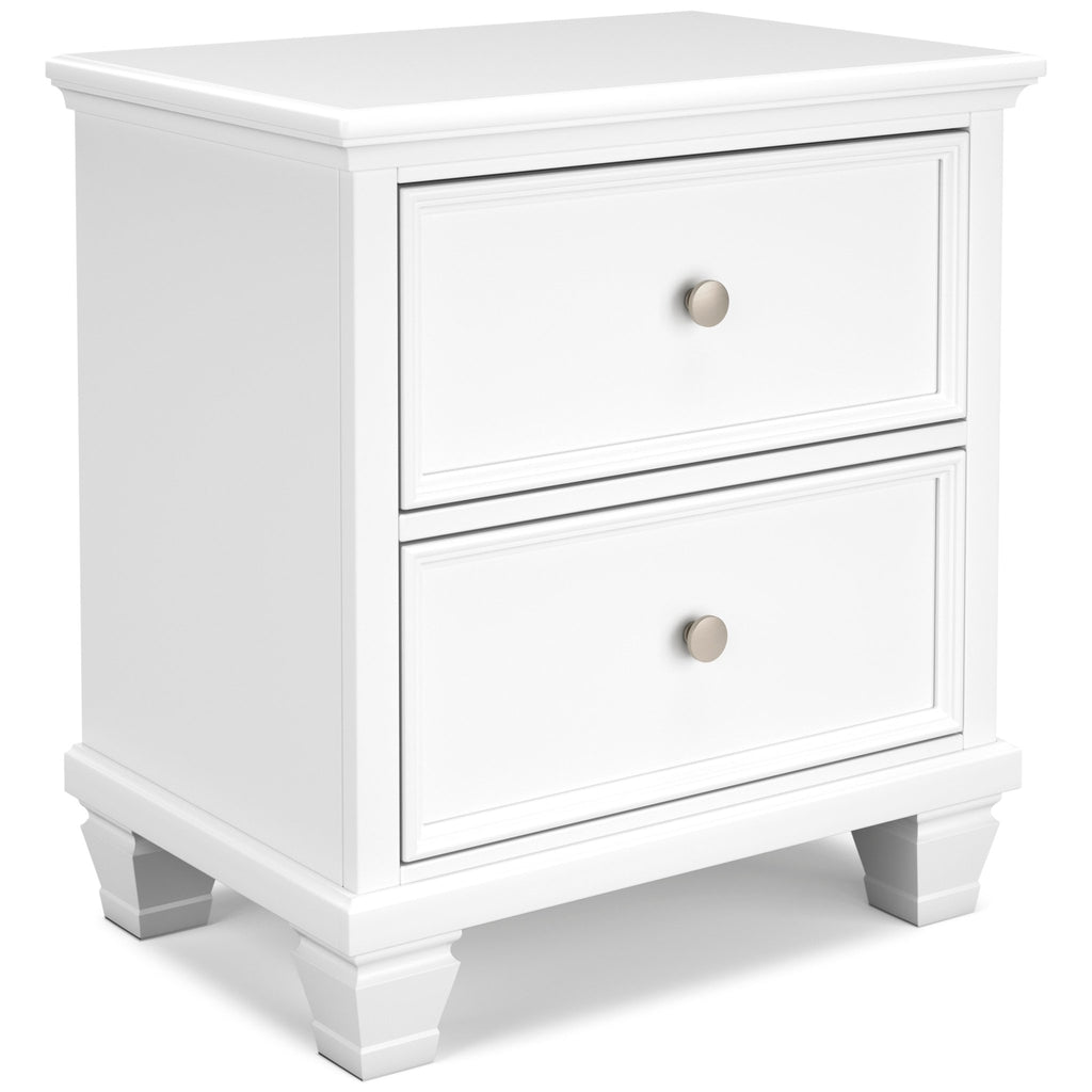 Fortman 25" 2 Drawer Nightstand - Rooms For Less Furniture Outlet