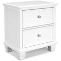 Fortman 25" 2 Drawer Nightstand - Rooms For Less Furniture Outlet