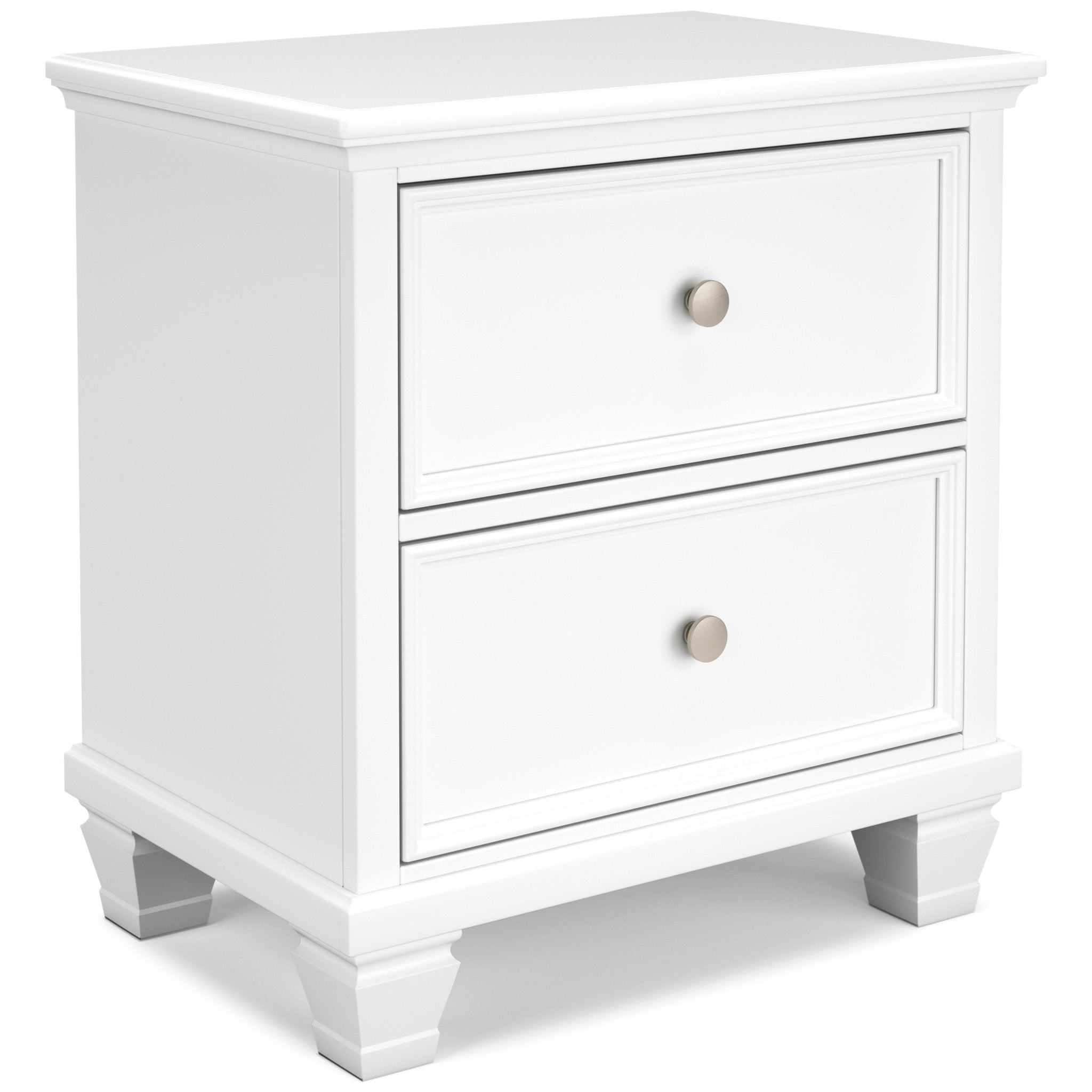 Fortman 25" 2 Drawer Nightstand - Rooms For Less Furniture Outlet