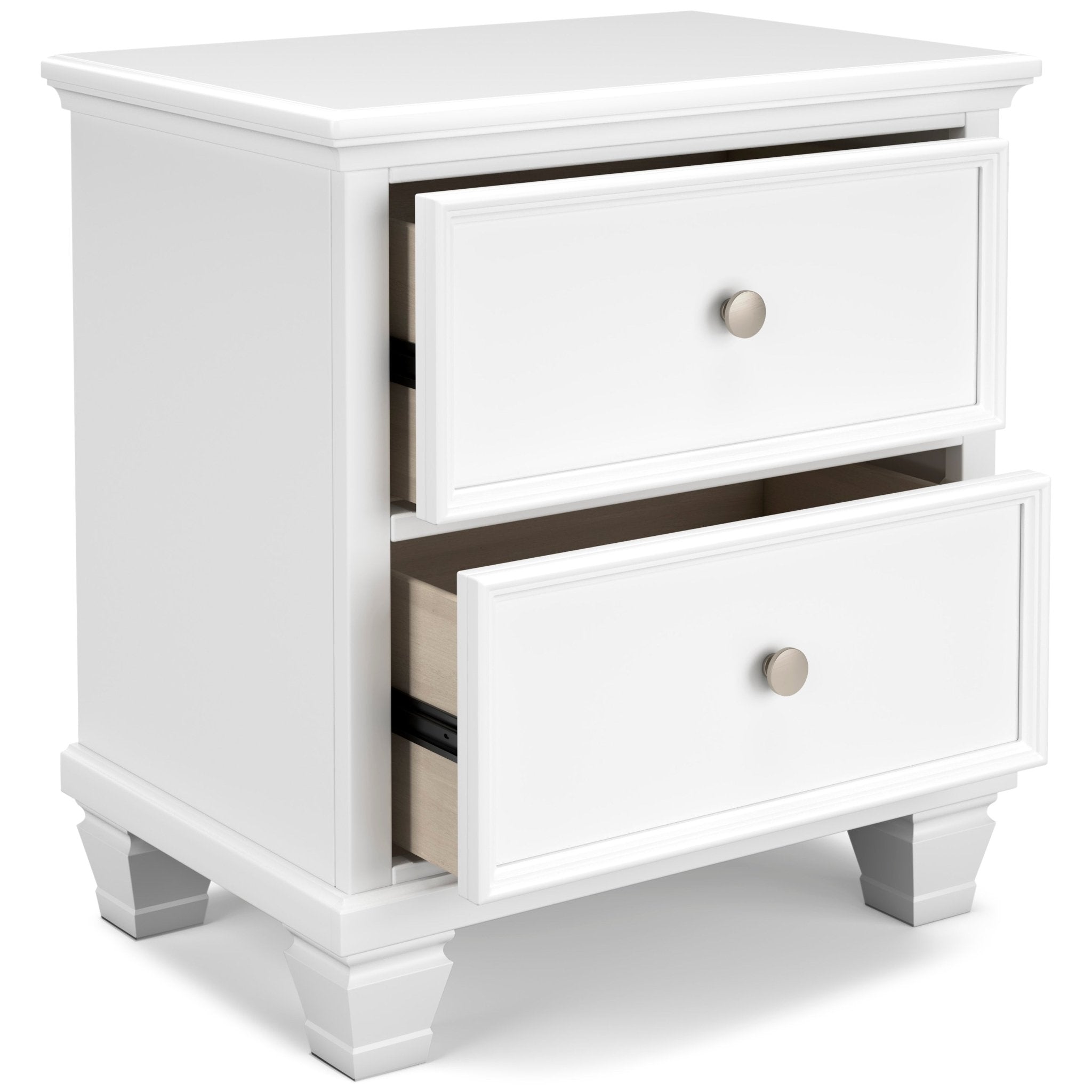 Fortman 25" 2 Drawer Nightstand - Rooms For Less Furniture Outlet