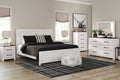 Gerridan Queen Panel Bed, Dresser, Mirror and Nightstand - Rooms For Less Furniture Outlet