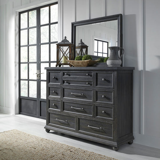 Harvest Home 11 Drawer Dresser - Rooms For Less Furniture Outlet