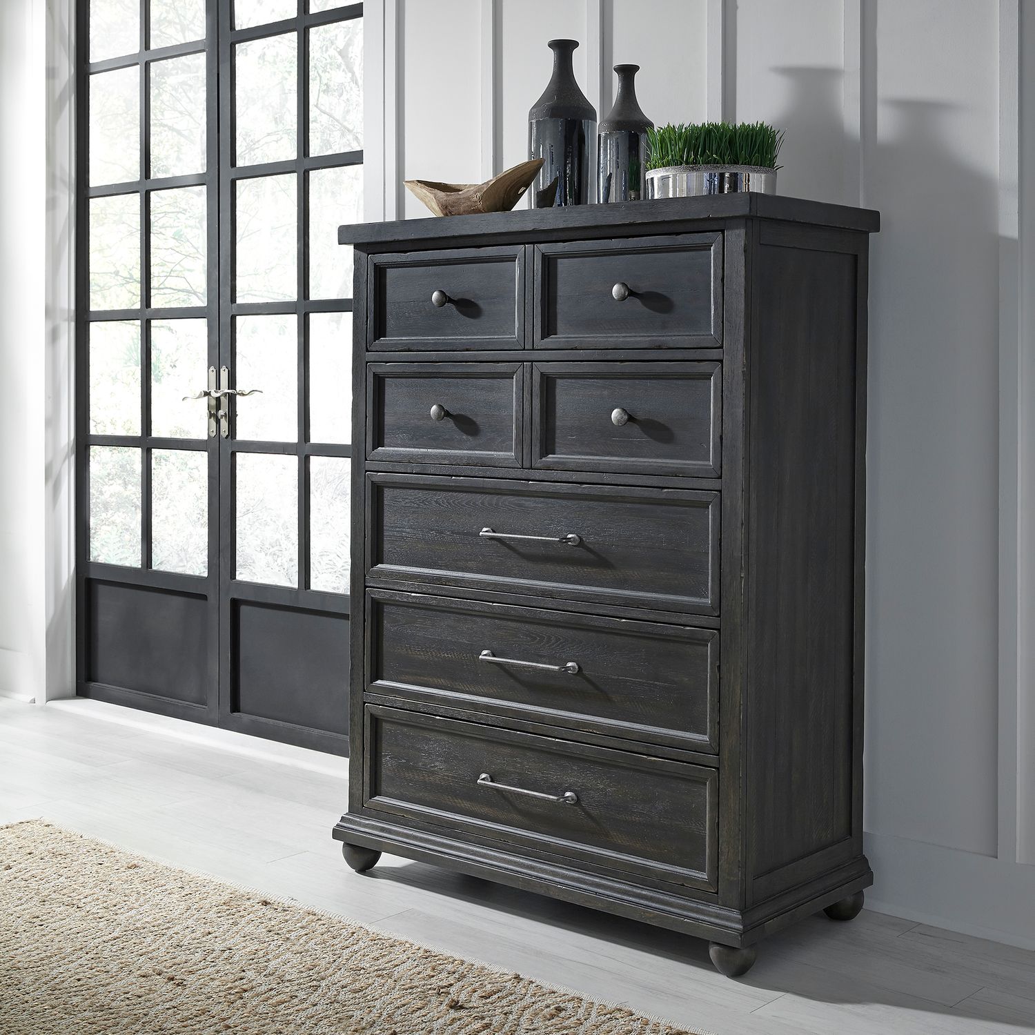 Harvest Home 5 Drawer Chest - Rooms For Less Furniture Outlet