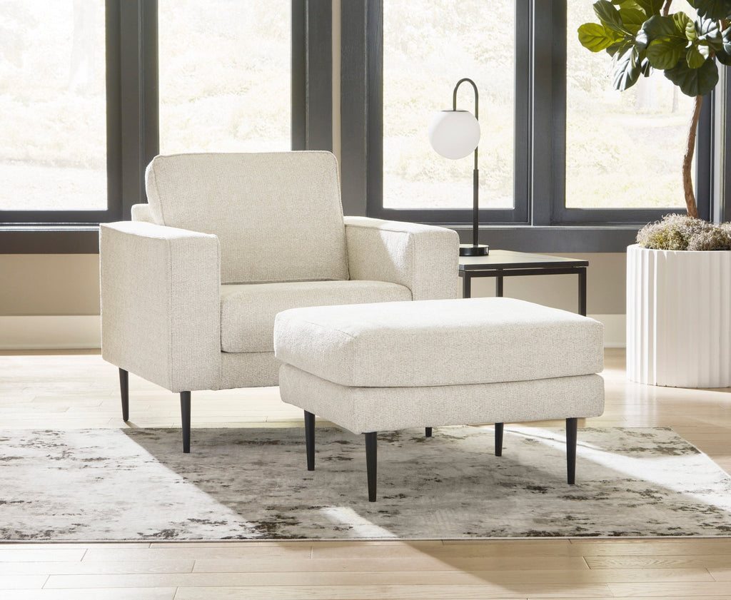 Hazela Chair & Ottoman - Rooms For Less Furniture Outlet