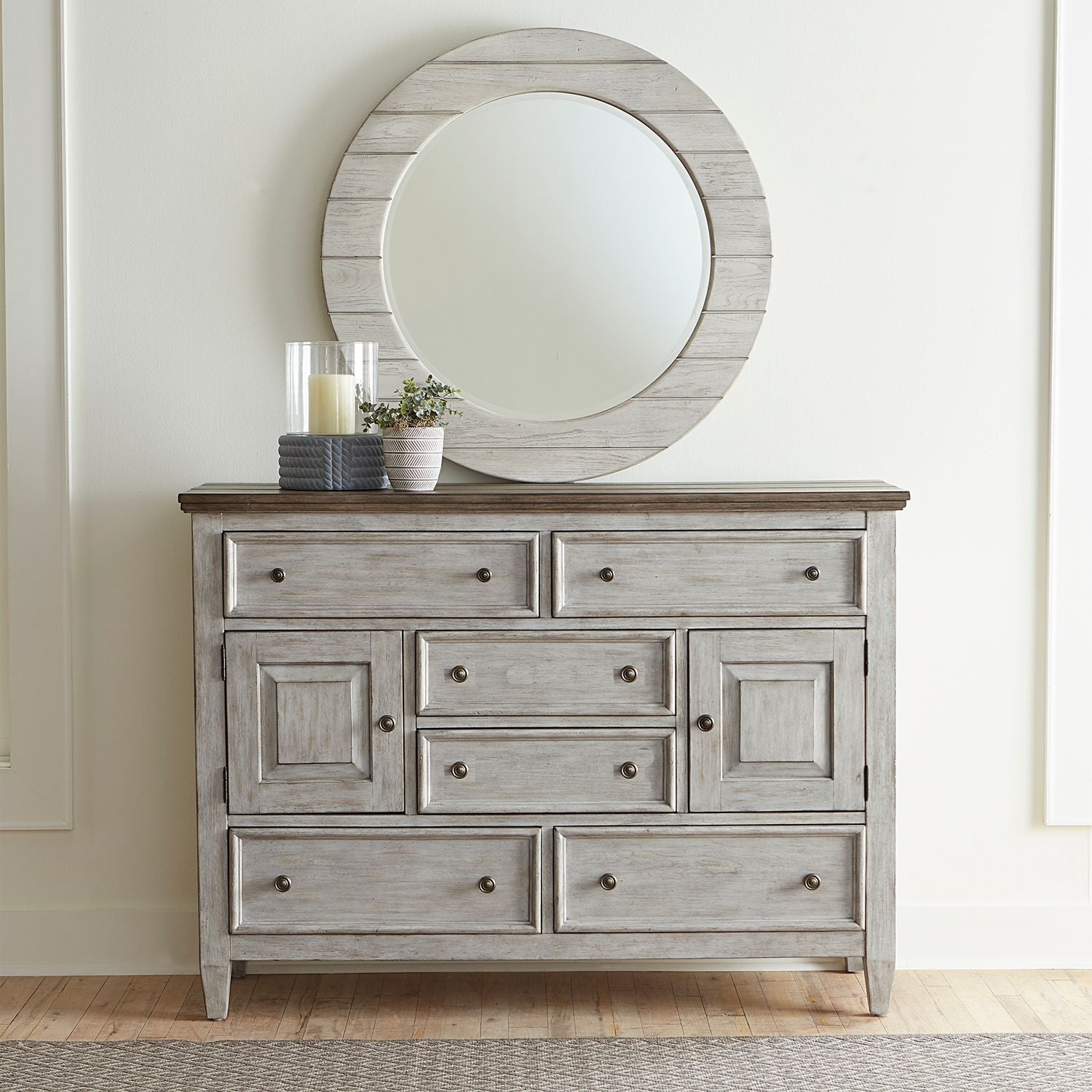 Heartland 2 Door 6 Drawer Chesser - Rooms For Less Furniture Outlet
