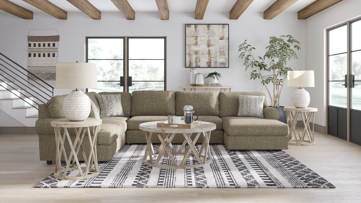Hoylake 3 - Piece Sectional with Chaise - Rooms For Less Furniture Outlet