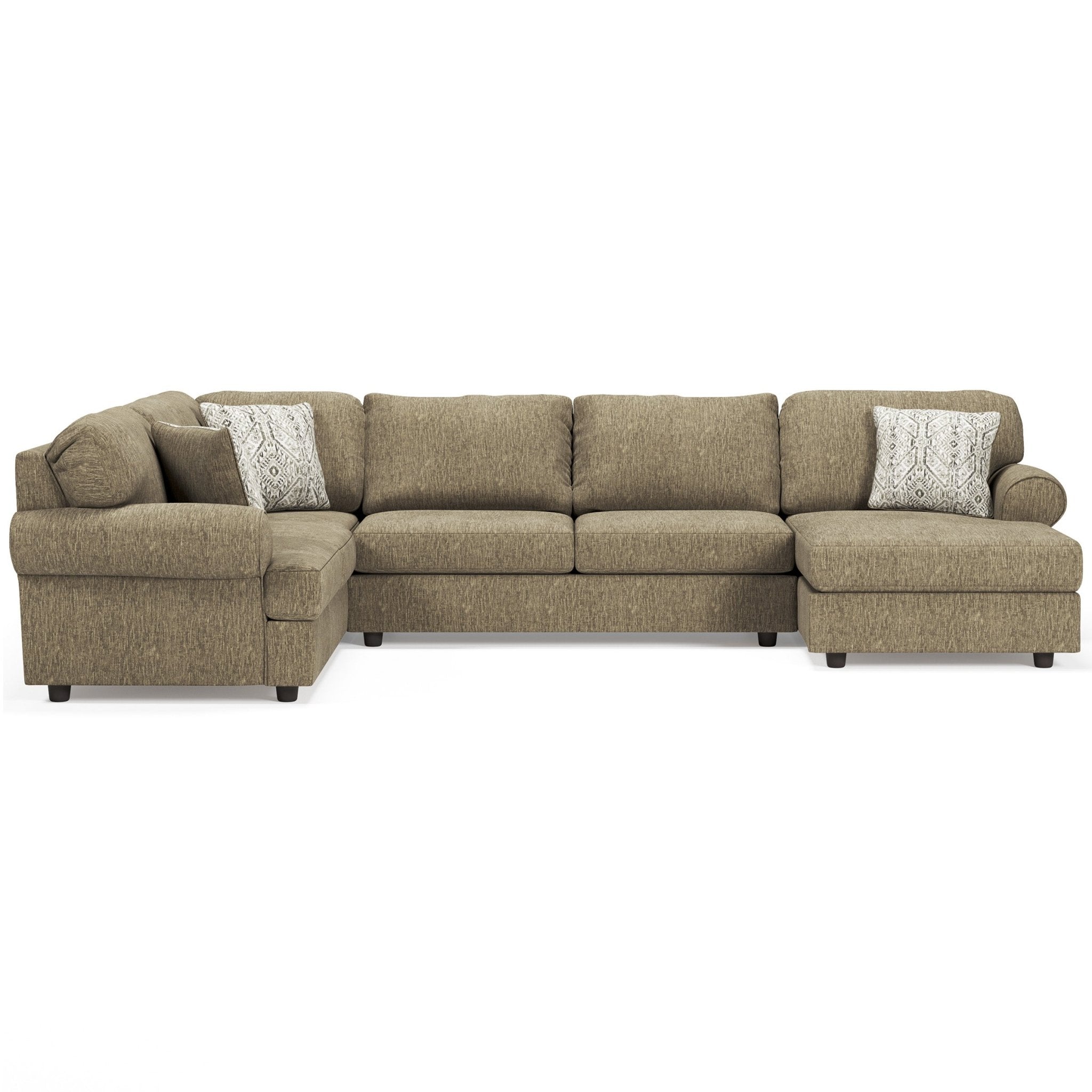 Hoylake 3 - Piece Sectional with Chaise - Rooms For Less Furniture Outlet