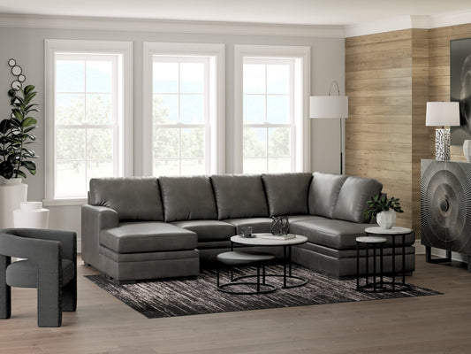 Lofton-Pike 2-Piece Sectional with Chaise - Rooms For Less Furniture Outlet