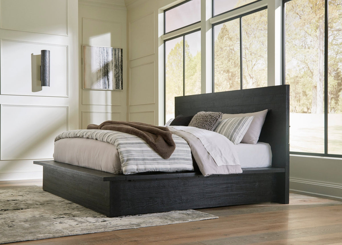 Londer King Panel Bed - Rooms For Less Furniture Outlet