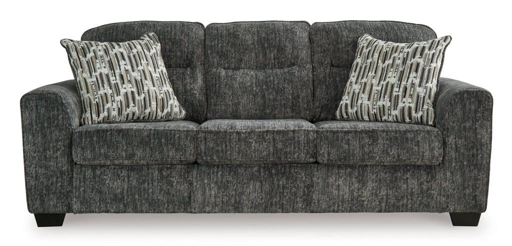 Lonoke Gunmetal Sofa - Rooms For Less Furniture Outlet