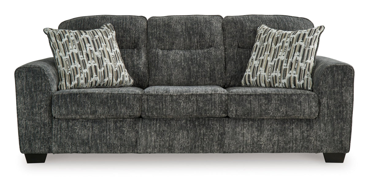 Lonoke Gunmetal Sofa - Rooms For Less Furniture Outlet