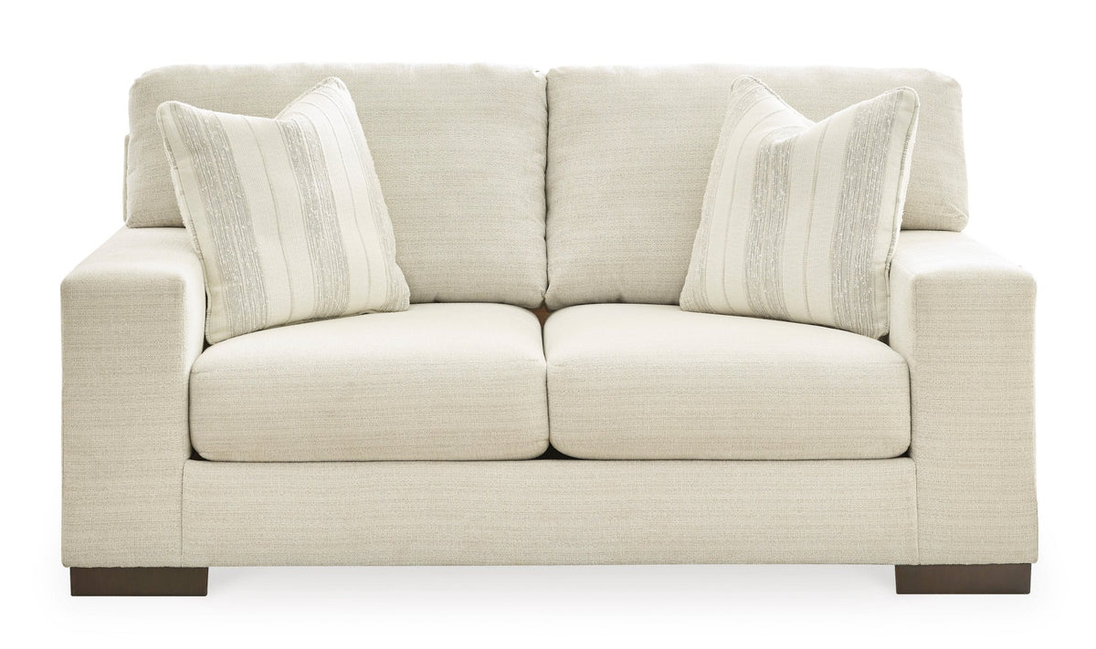 Maggie Birch Loveseat - Rooms For Less Furniture Outlet