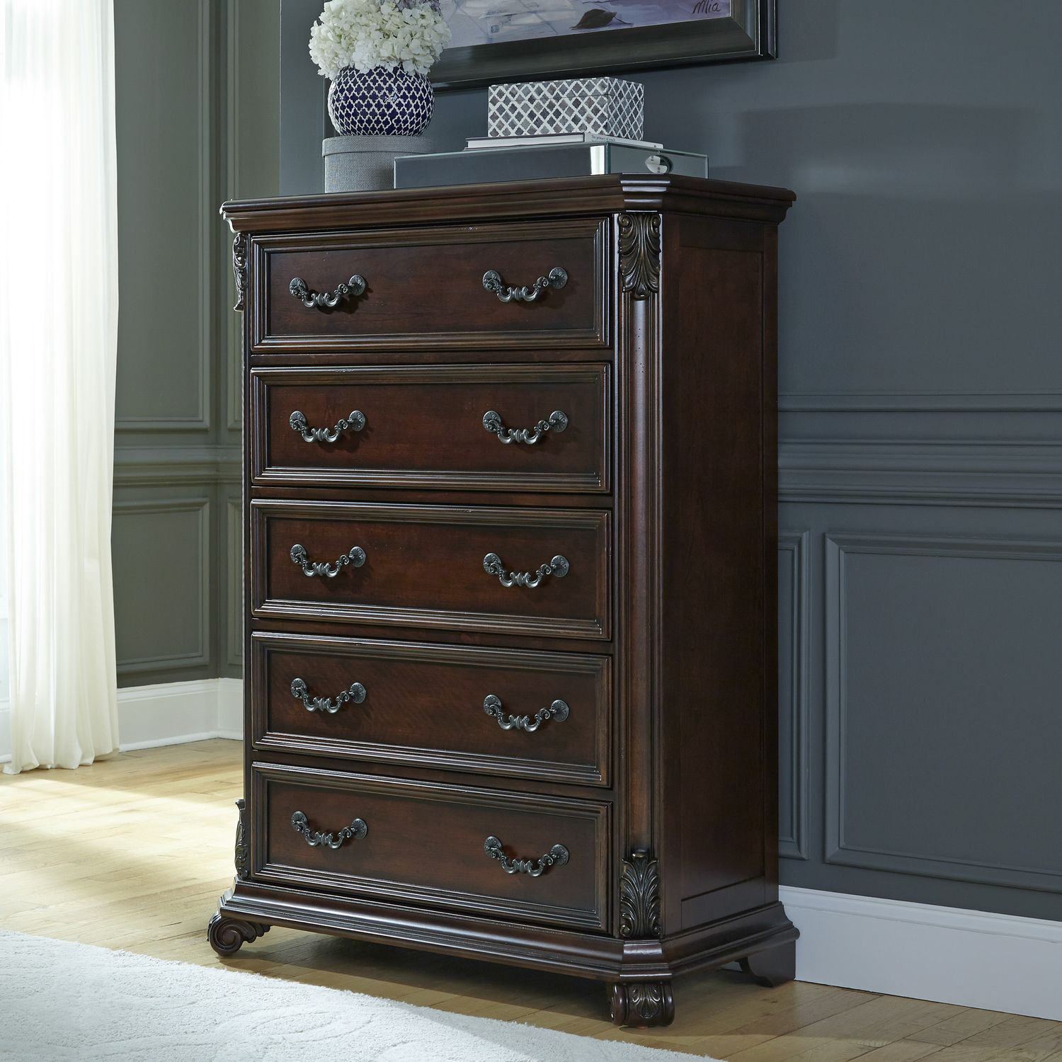 Messina Estates 5 Drawer Chest - Rooms For Less Furniture Outlet