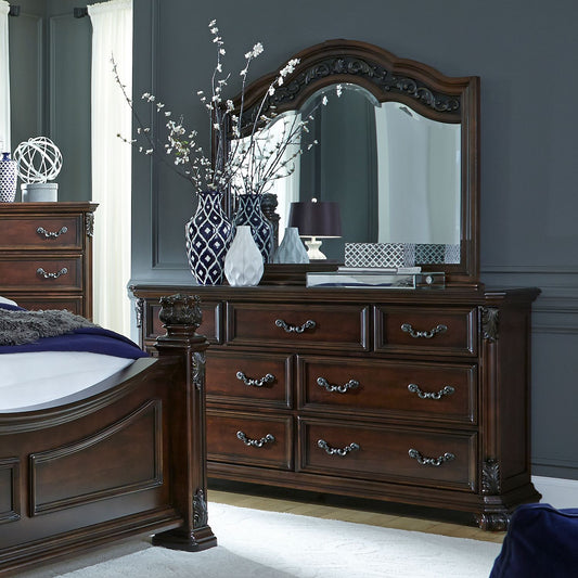 Messina Estates 7 Drawer Dresser - Rooms For Less Furniture Outlet