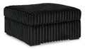 Midnight - Madness Oversized Accent Ottoman - Rooms For Less Furniture Outlet